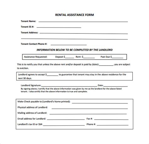 Not all tenants will have access to or will be able to submit the documentation typically used to verify. . Agency prepared documents for rental assistance